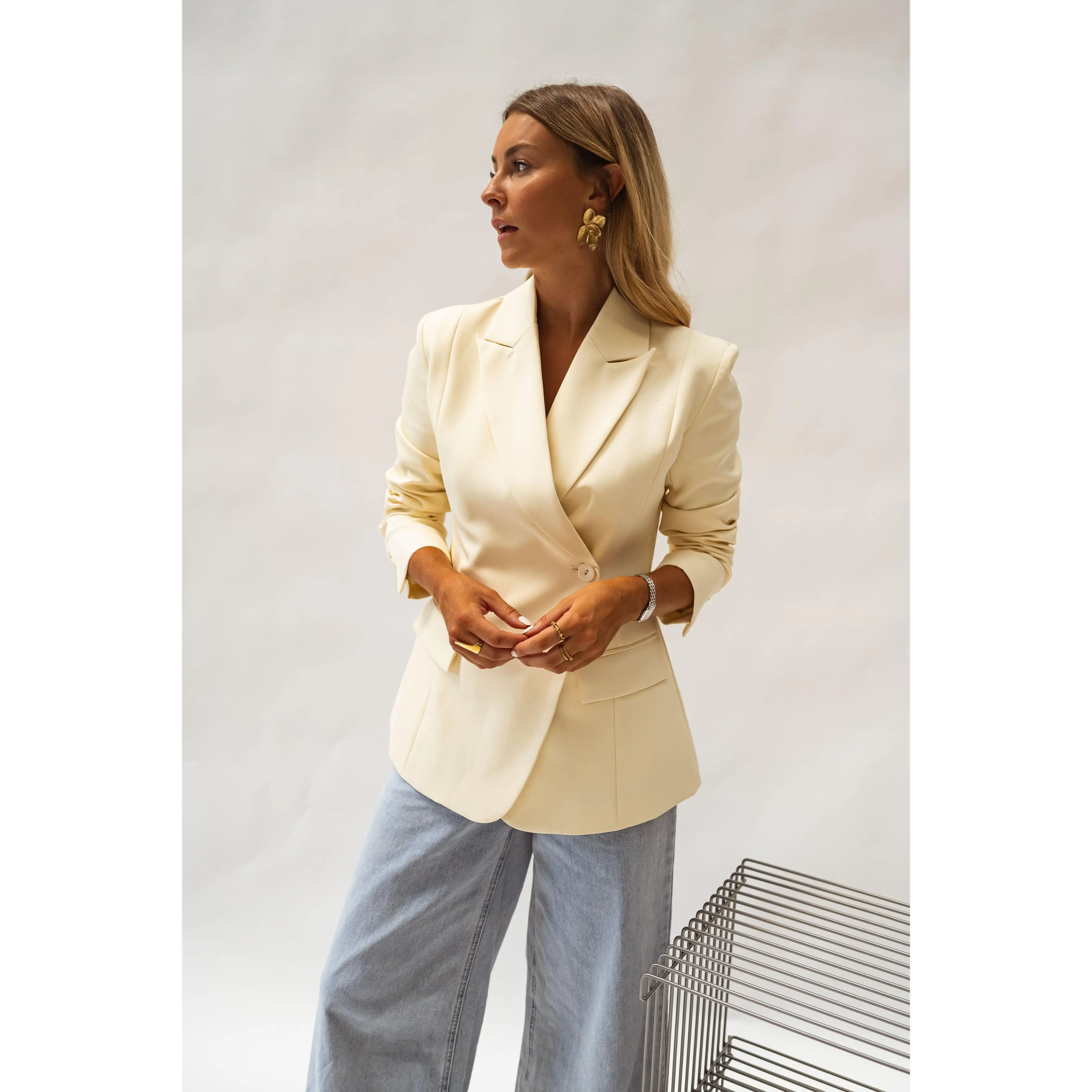 Yellow Maily Blazer
