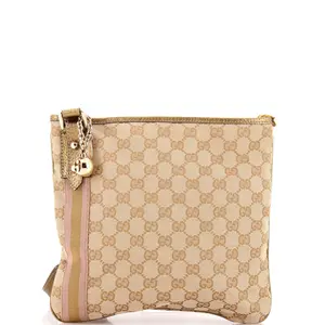 Pre-owned GUCCI material Messenger Bags Jolicoeur Messenger Bag GG Canvas by Rebag