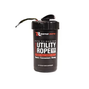 Rapid Rope 126353 120 ft. Shatter Proof Utility Rope Orange