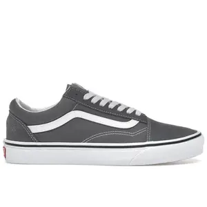 Vans Men's Old Skool Pewter Skateboarding Shoes, from StockX