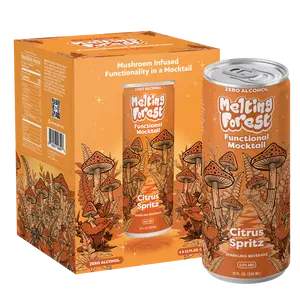 Melting Forest Functional Mocktail | Reishi, Lion’s Mane & Antrodia | Calm + Clarity | Zero Sugar | Non-Alcoholic Adaptogenic Drink