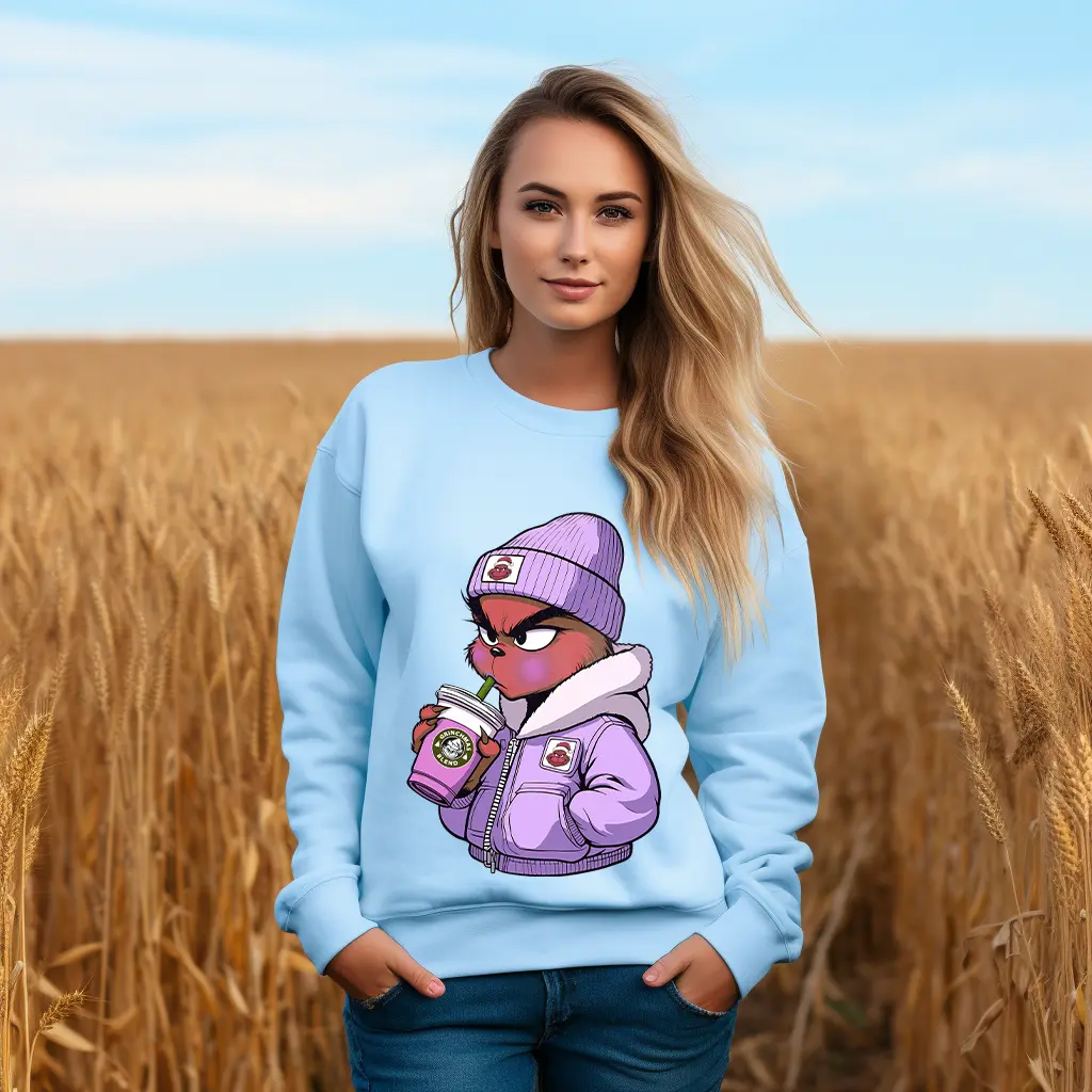 Warm Grinchy 2024 Christmas Coffee Hoodie – Sip in Holiday Style