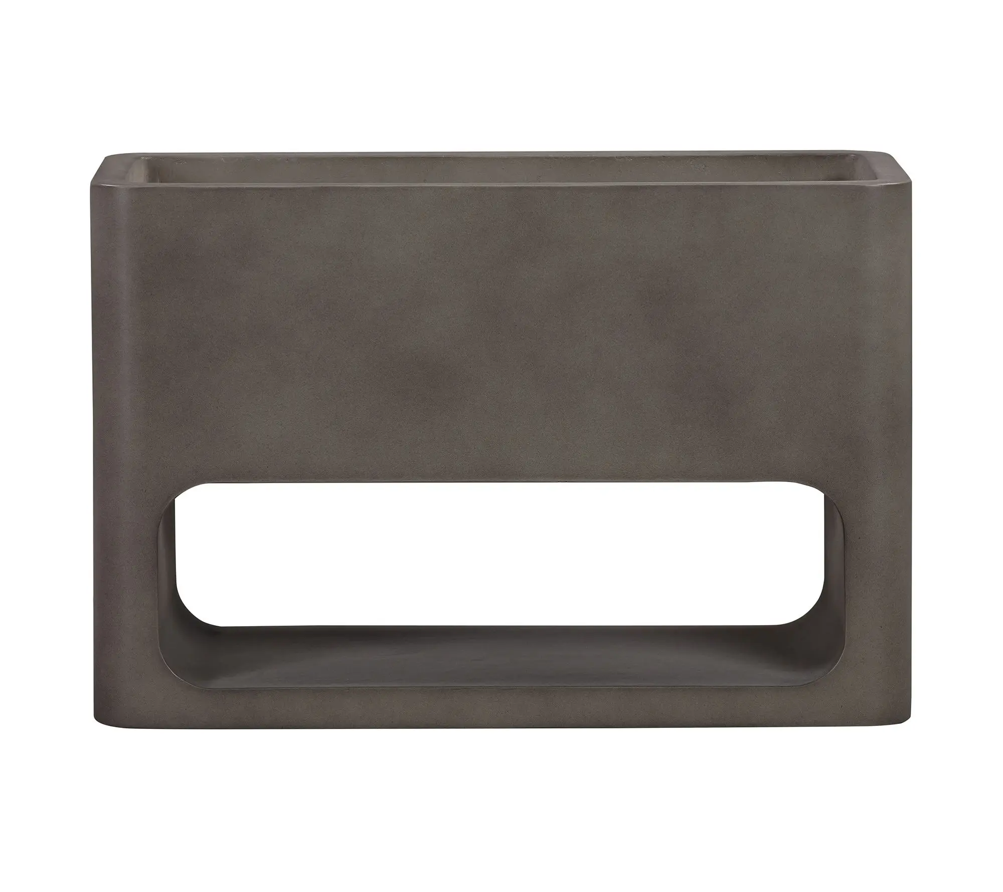 Armen Living Sunstone Indoor / Outdoor Planterin Concrete Armen Living Sunstone Indoor / Outdoor Planterin Concrete