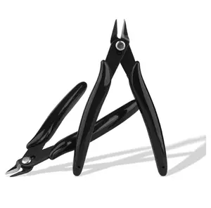 Sharp Hair Extensions Pliers 2.5mm Heat-Treated 65# Manganese Steel with Precision-ground Features, Bright for Easy Use and Comfort
