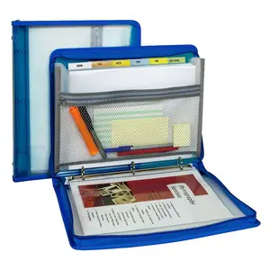 C-Line Products CLI Zippered Binder with Expanding File