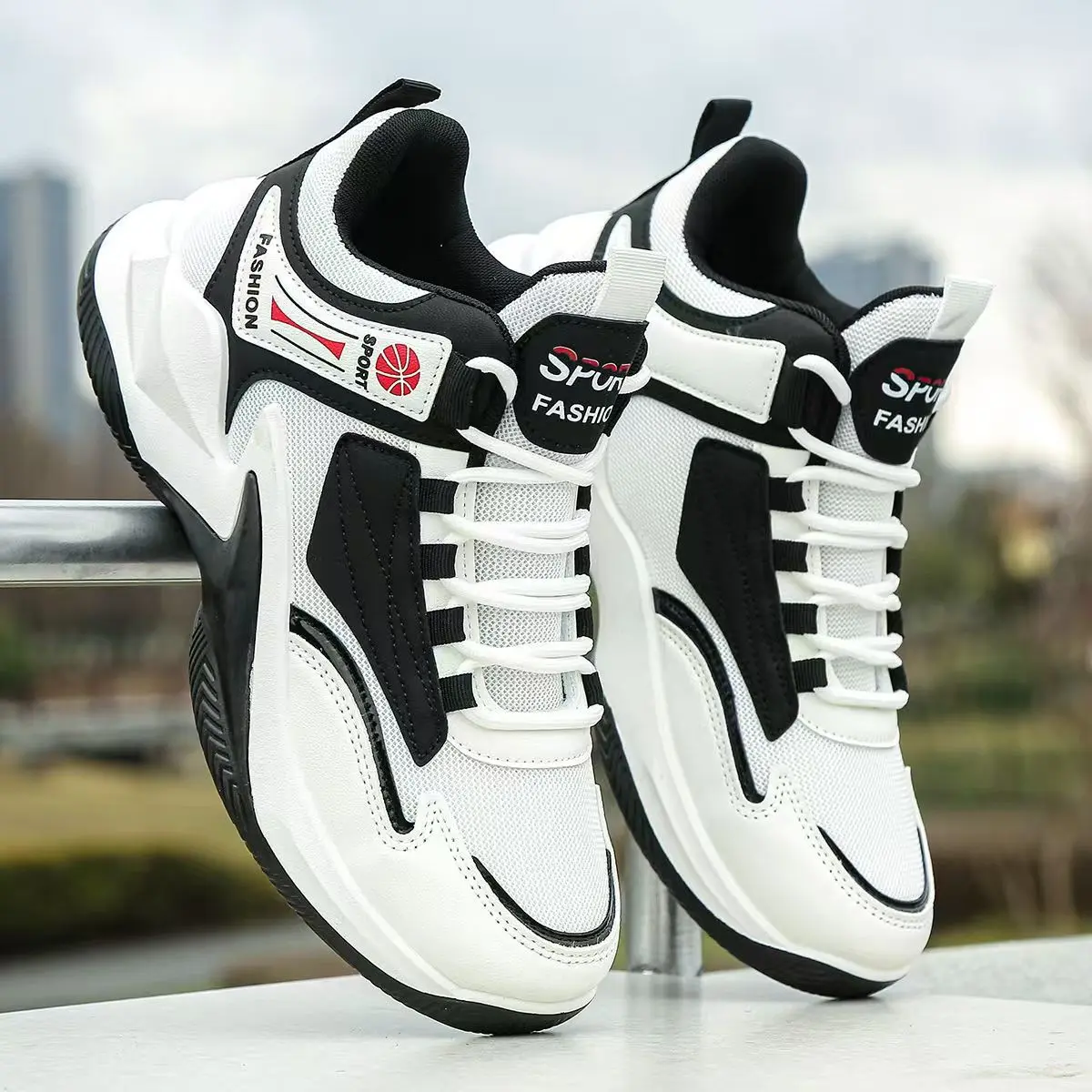 F 23 white black * mesh surface