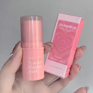 Soft Smooth Blush Stick, Cosmetic, Natural Fit, Lightweight Natural Look, No Powder Feel, Rich Color, Youthful Glow, Perfect Gift for Birthdays, Christmas, Halloween
