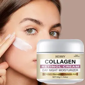 50g Retinol & Collagen Face Cream Moisturizer with Niacinamide & Hyaluronic Acid, Intense Moisture, Elasticity Boost, Suitable for All Skin Types