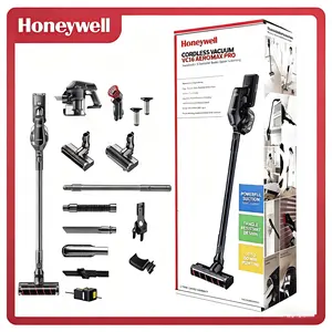 Honeywell Self-Cleaning Cordless Vacuum Cleaner, 8-in-1 Lightweight Stick Vacuum with 60Mins Runtime, Powerful Suction, Rechargeable Cordless Vacuum for Pet Hair/Carpet/Hardwood Floor, VC16 vacuum mop combo dog grooming vacuum robot vacuum and mop