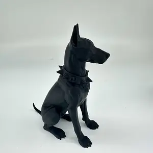 Car Interior Decorative Figurine, Car Interior Accessory, Realistic Dachshund Dog Ornament, Pla Material, Ideal Gift for Men and Women, Home Decoration