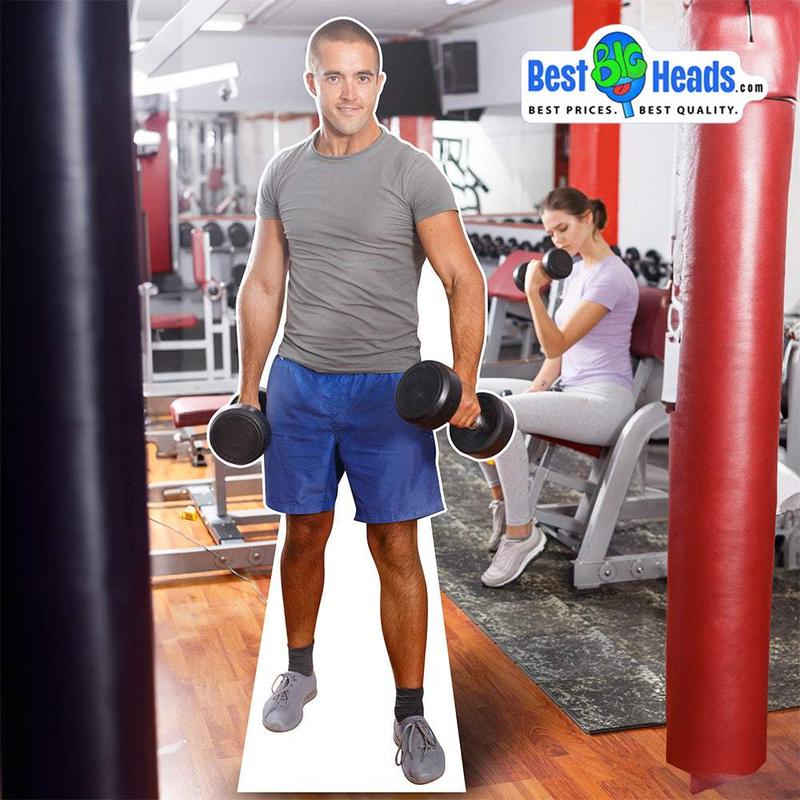 Best BIG Heads  Lifesize Cardboard Cutout Standee of Personal Trainers |Make your custom cutouts