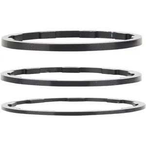 3pcs 3 Size 1mm 1.5mm 2mm Aluminum Alloy Bike Cassette Spacers Headset Washer Bracket Axle Flywheel Hub Bottom Bracket Gasket