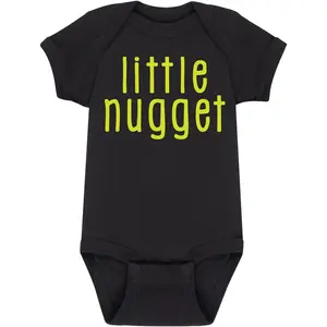 Message - Little Nugget - Infant Baby One Piece For Boys and Girls