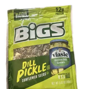 Sunflower Seeds and Dill Pickle Snack Combination