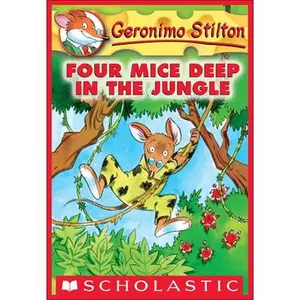 USED-Four Mice Deep in the Jungle by Stilton, Geronimo (Paperback)