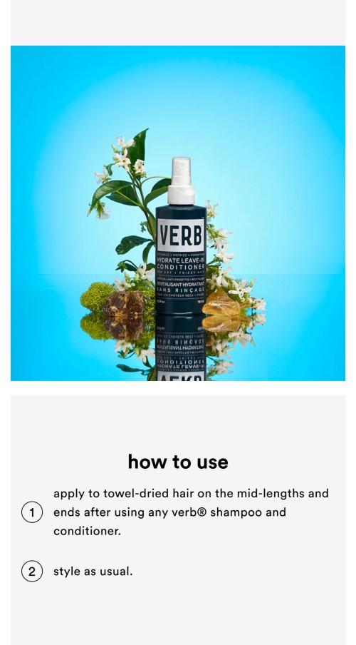 hydrate leave-in conditioner | a hydrating leave-in conditioner