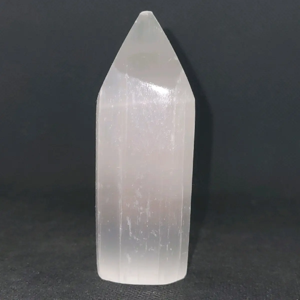 Selenite 3" Tower - Remove negativity, Crystal Charging Natural Stone Point
