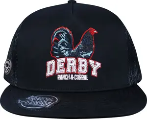COWBOY TRUCKER HAT RANCH & CORRAL AUTHENTIC ROOSTER-RCR21
