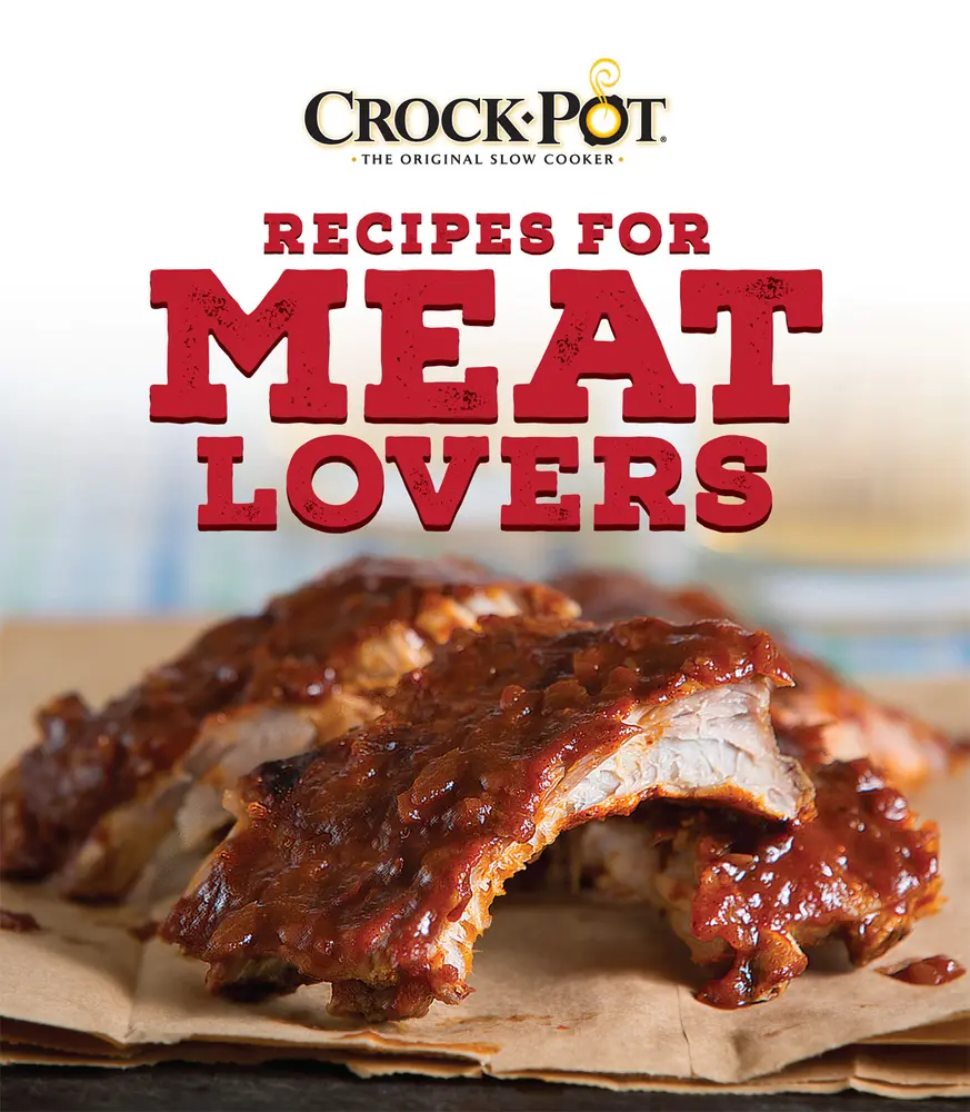 USED Book - Crockpot Recipes for Meat Lovers by Publications International Ltd. (Hardcover) - english