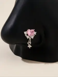 Heart Shaped Nose Ring, Nose Ring, Fashion Jewelry for Women & Girls, Elegant All-match Fashion Accessories for Daily Wear