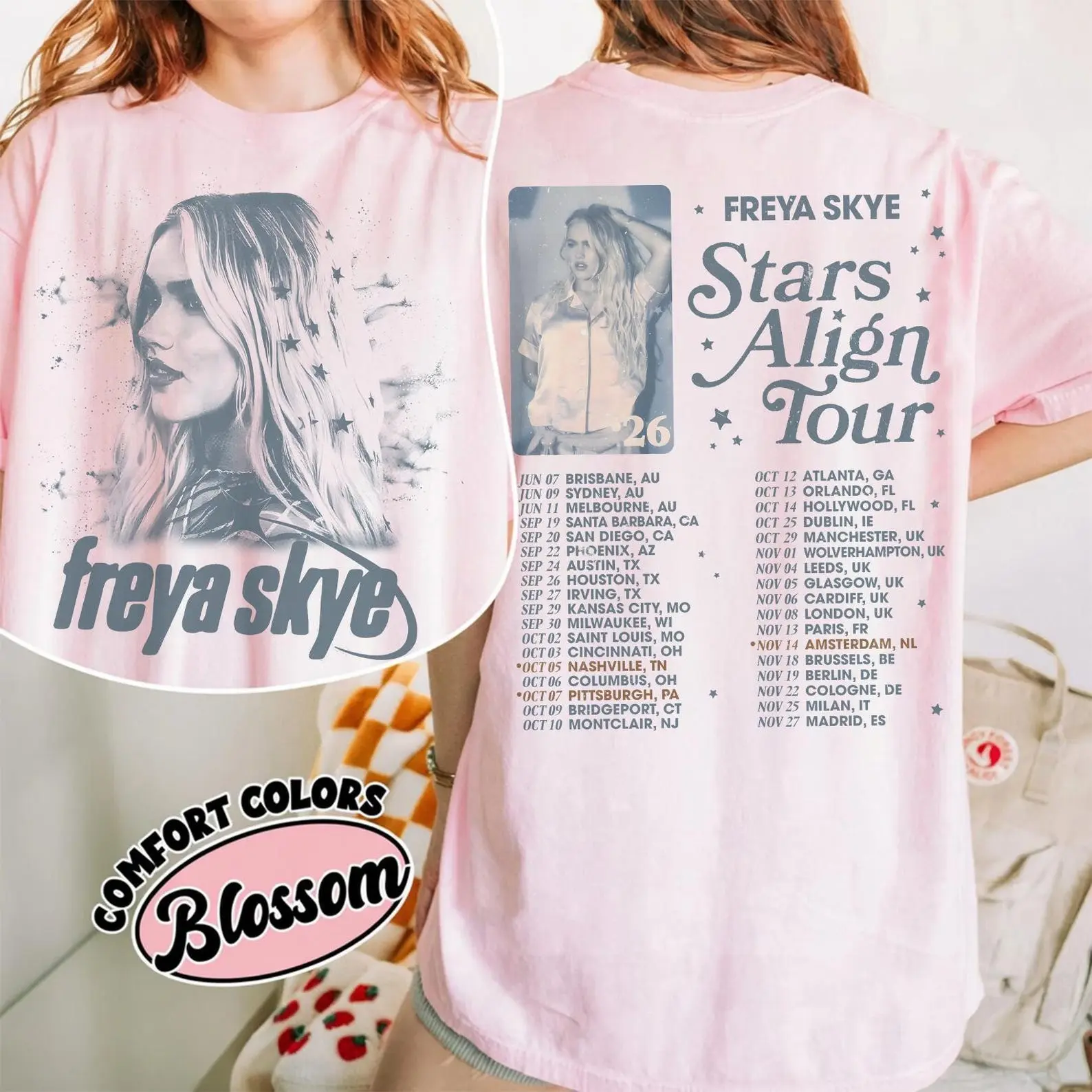 Signature Comfort Colors vintage-faded opus blending music hype motifs astrology, movie dreams, perfect conversation enhancer gear for lint multi-hyper-earth clouds moods weekendsie aesthetic-mix enthusiasts.