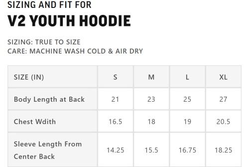 BSBL-SZN Youth Short Sleeve Hoodie V2 - Black/Light Blue