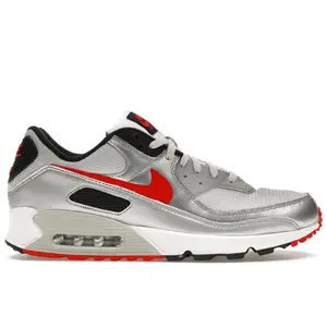 Nike Men's Air Max 90 Icons Silver Bullet Running Shoes, from StockX