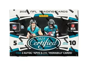 2025 Panini Certified Football Hobby Trading Cards