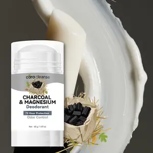 Charcoal Deodorant Stick, Deep Cleaning, Mild Skin-Friendly, Fresh Scent, Portable, Ideal Gift, Contains Charcoal and Salicylic Acid Extracts