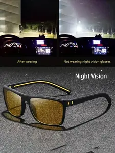 Men's Polarized Sunglasses, Frosted Carbon Fiber Frame, Multicolor Mirror Lenses, Uv400 Protection, Driving Cycling Outdoor Sports Glasses, Uv Protective Sunglasses
