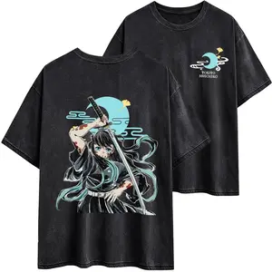 Demon Hunter Muichiro Tokito T-Shirt Anime Manga Tshirt, Mist Hashira Tee, Anime Fan Gift, Anime Shirt, Anime T Shirt Merch