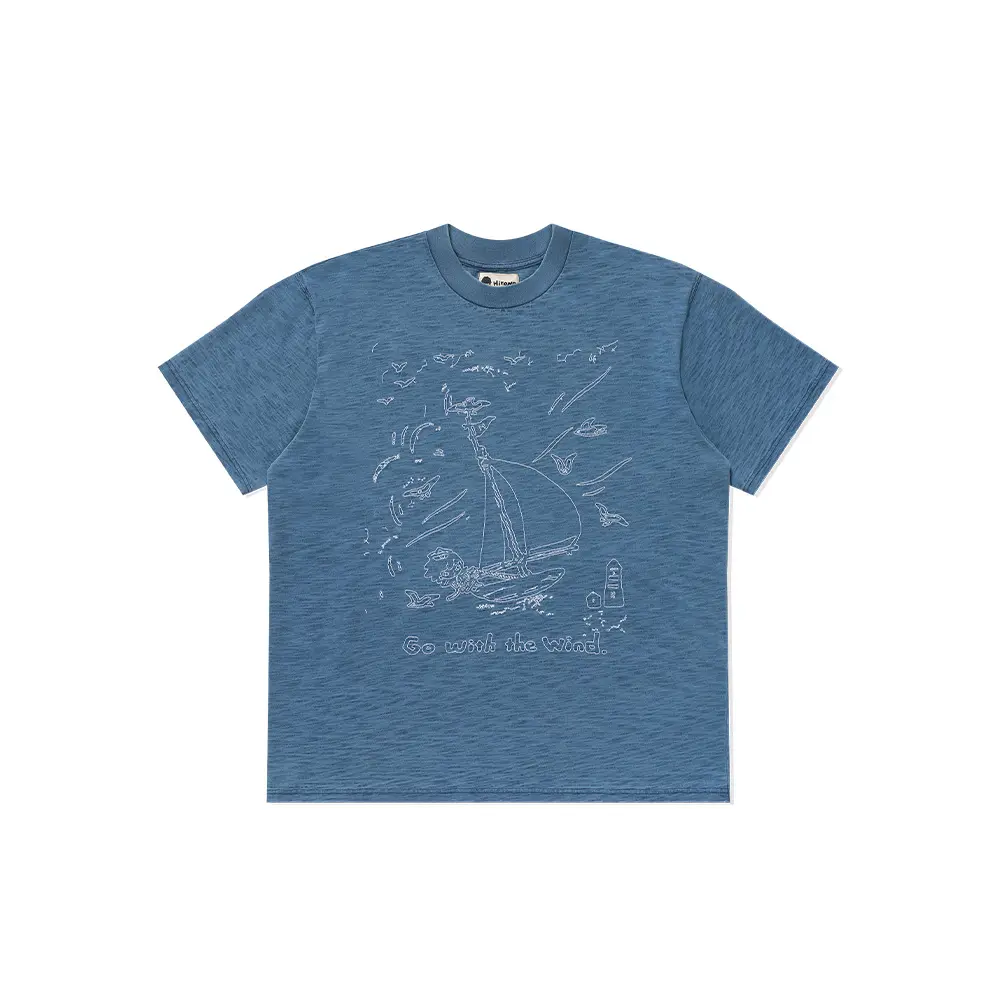 POP MART Hirono Living Wild - Freedom Island Washed Tee