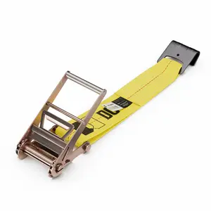 4 inch Replacement Ratchet Strap with Flat Hook