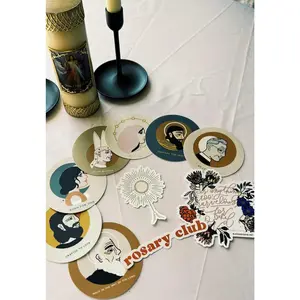 Catholic Saint Vinyl Stickers