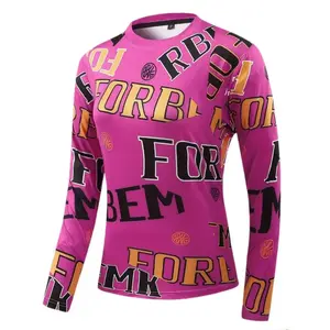 Women offroad jersey sportswear long sleeve jersey mexico motorcycle cycling jersey mtb enduro downhill cycling t-shirt motocross shirt Women Mountain Bike Shirts Long Sleeve MTB Off-Road Motocross Jersey Quick Dry&Moisture-Wicking