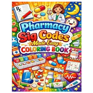 Pharmacy Sig Codes Made Easy Coloring Book: Learn Prescription Abbreviations with Fun, Stress-Free Coloring for Pharmacy Students & Technicians
