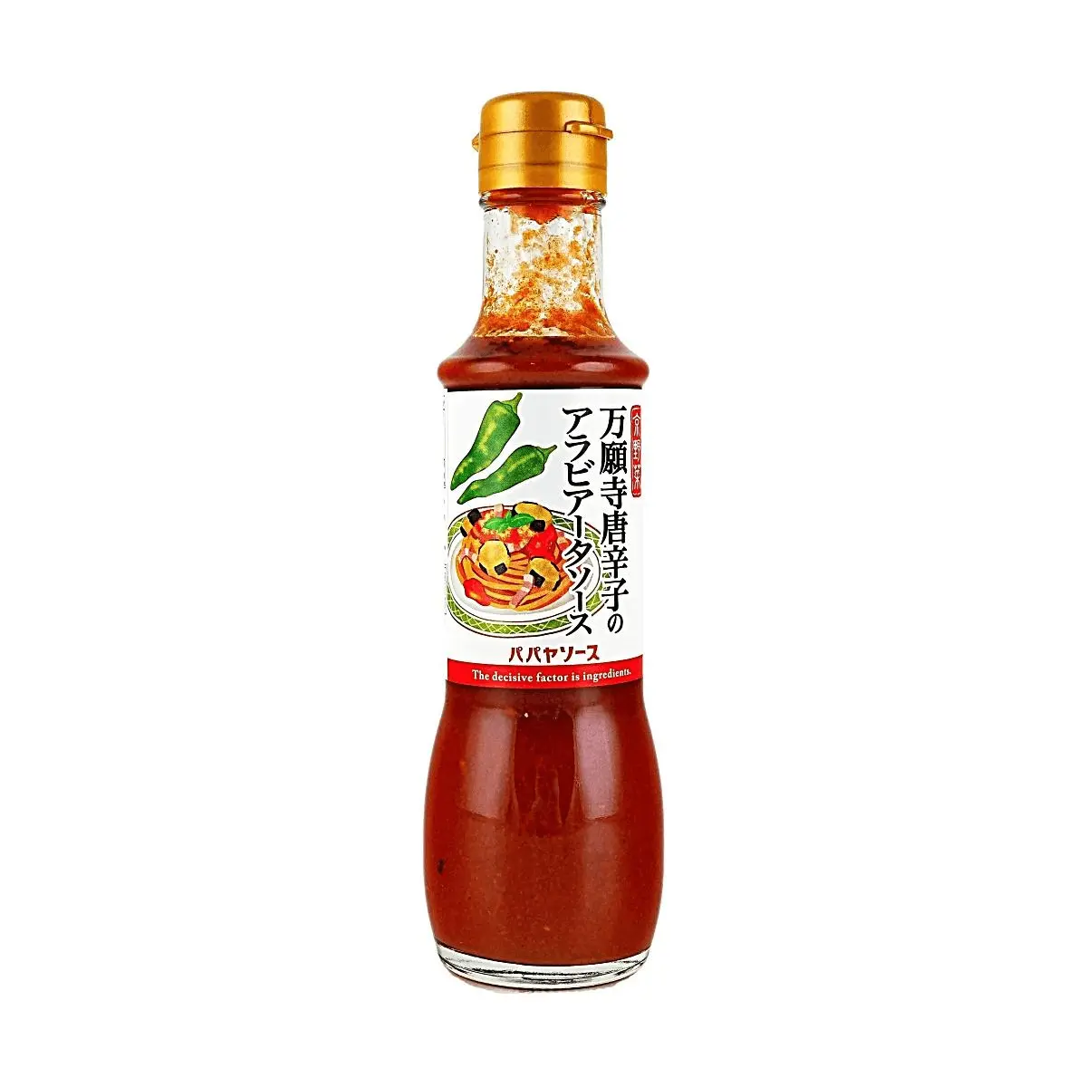 PAPAYA Japanese Spicy Pasta Sauce 200g | Kyoto Sweet Pepper & Jalapeno | Italian & Spaghetti Noodles