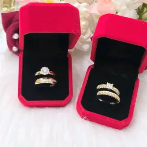 TRES  DISEÑOS DE ANILLOS DE MATRIMONIOS. VARIAS SZ.  LAMINADO 14K