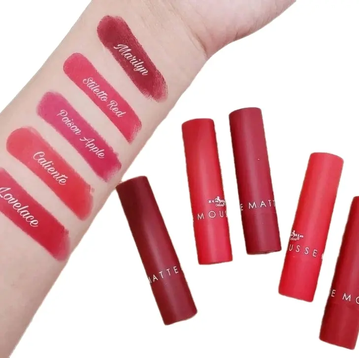 mousse lipsticks Makeup Cosmetic