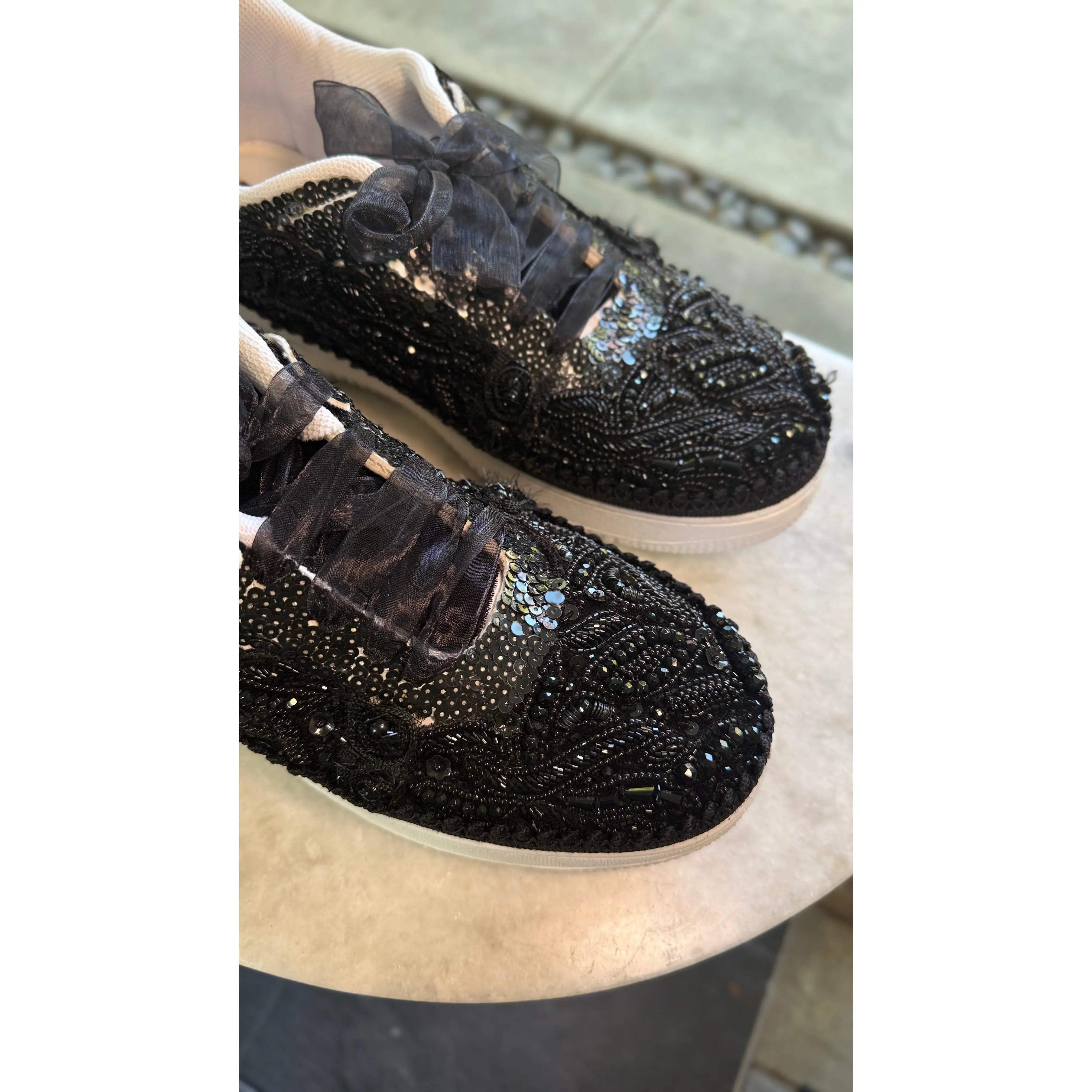 DILKASH Sneakers {Black Swan}
