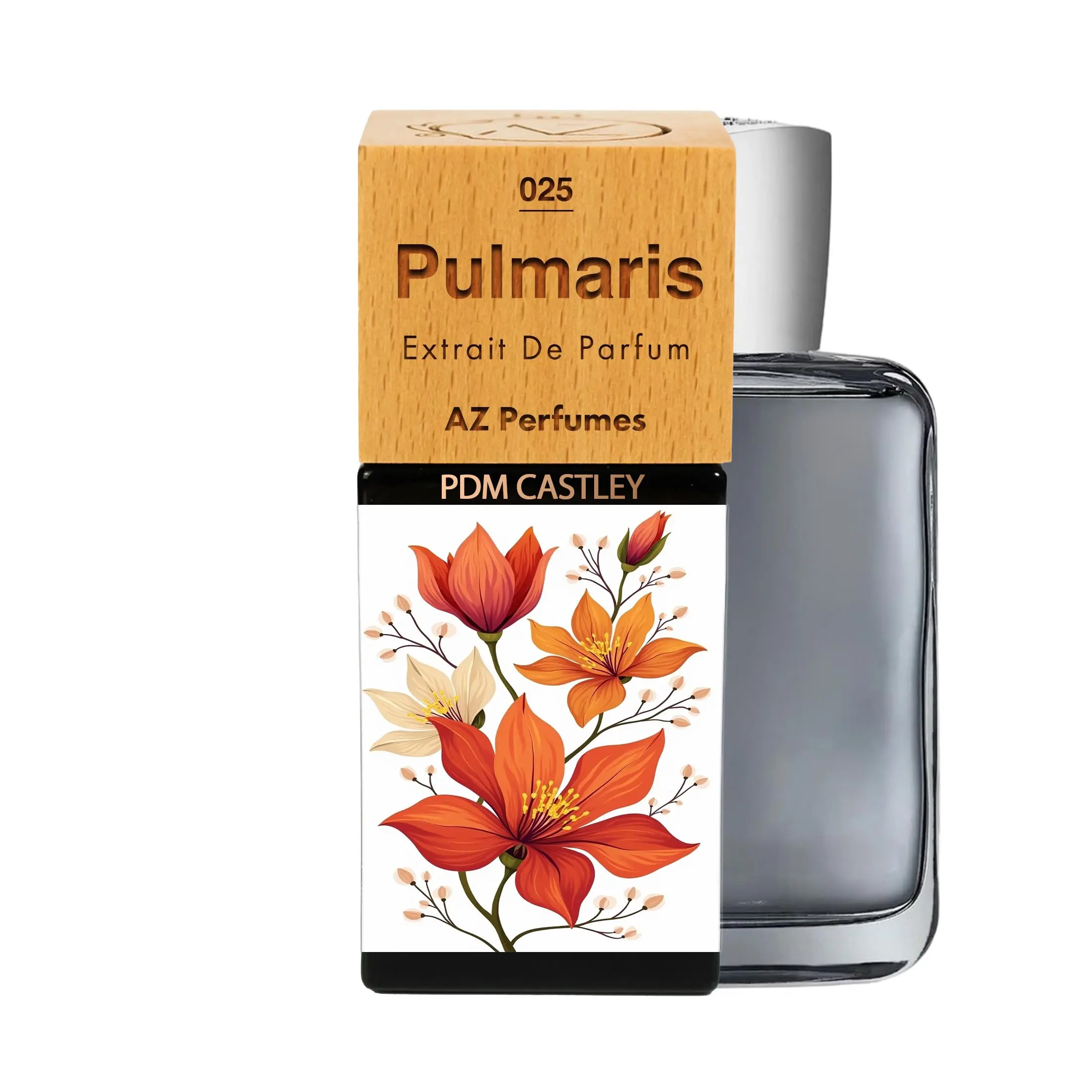 Pulmaris N°25 | | Men | Az | Extrait De Parfum | Bergamot, Ginger, Black Pepper, Neroli, Petitgrain, Timur, Akigalawood, Labdanum and Benzoin. | 30 ML / 50 ML Oz | Long lasting fragrance |