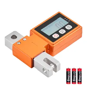 Digital Crane Scale 1100lbs/500kg - Heavy Duty Hanging Scale with LCD, 0.2lbs Resolution, Industrial Aluminum Case & Hook - Garage, Farm, Warehouse 1100 lbs