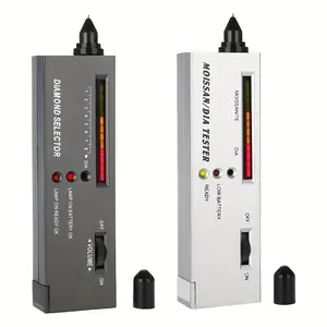 Diamond Tester Pen and Moissanite Detector, Portable Handheld Diamond Identification Tool, Thermal Conductivity Instrument for Loose Diamonds