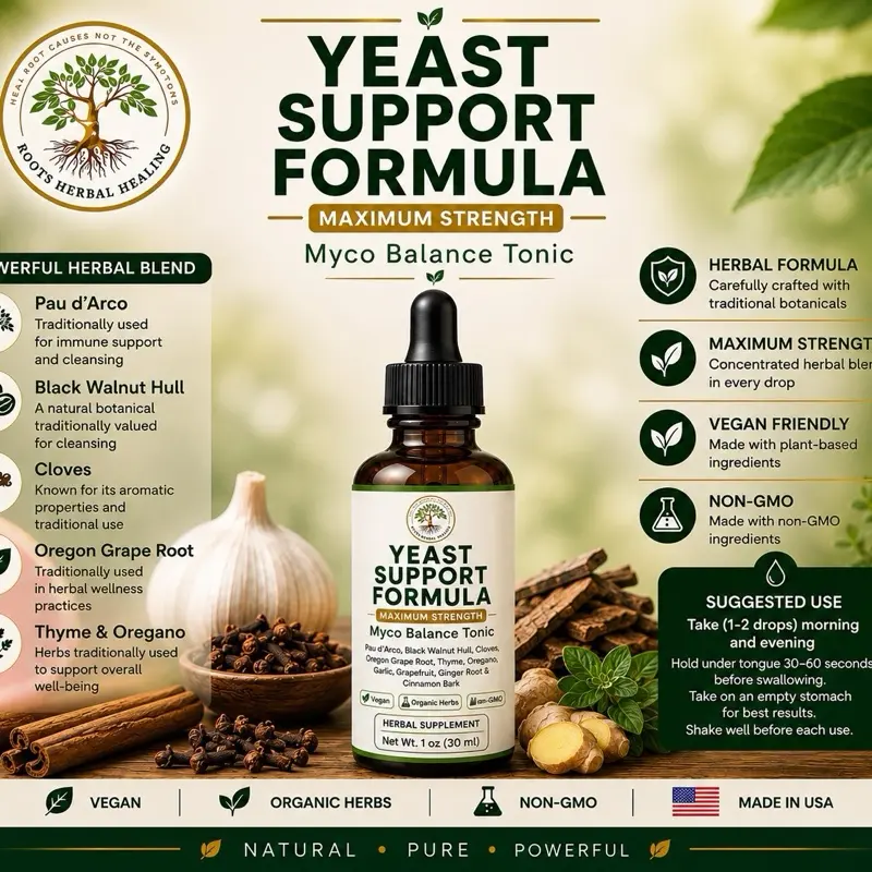 Yeast Support Formula | Myco Balance Tonic | Small Batch Crafted