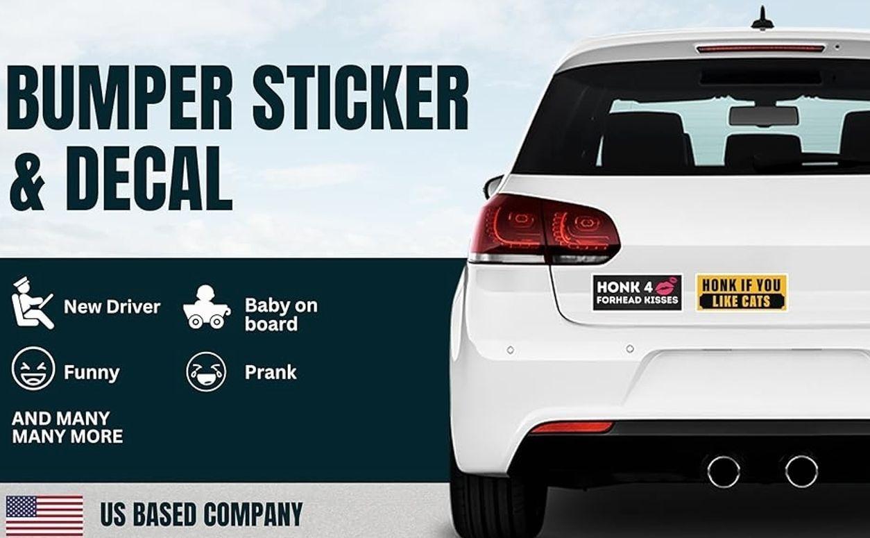 Shrimps is Bugs Bumper Sticker Funny Weatherproof Vinyl Decal