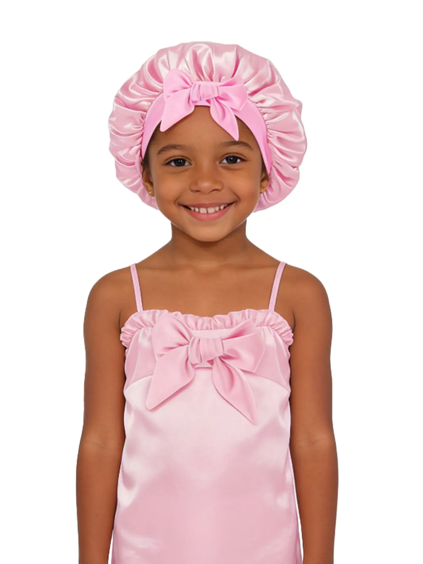 Kids Silk Bonnet for Sleeping, Toddler Satin Hair Bonnet for Boys and Girls, Soft and Comfortable Sleep Cap, Sleep Bonnets