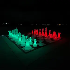 MegaChess 26 Inch Perfect Light-up LED Giant Chess Set | Three Options Available