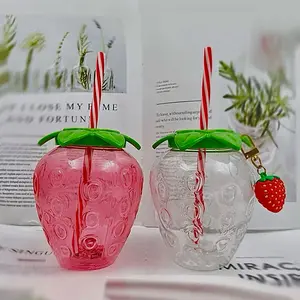 Strawberry Clear Cups
