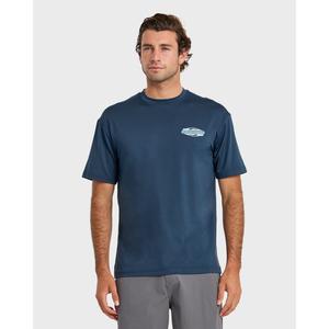 Quiksilver | Everyday Graphic UPF 50 Hooded Short Sleeve Surf Shirt | Men's Stretch Fit Graphic Print | Surf & Swim & Sun Protection