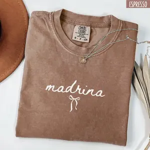 Comfort Colors Madrina Shirt, Madrina Proposal, Madrina Gift, Godparent Proposal Godparent Proposal Gift, Madrina Mothers Day Gift, Godmama